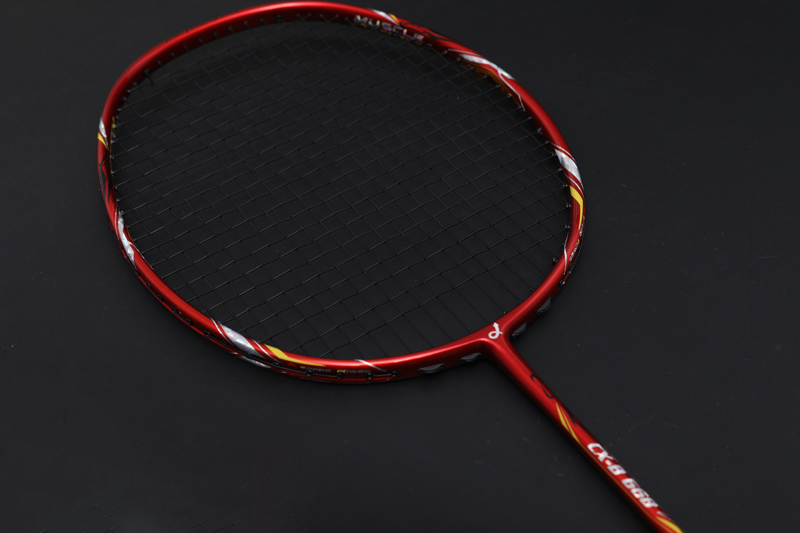 Prémiová karbonová badmintonová raketa CX-B668 Crimson